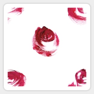 Watercolor roses Sticker